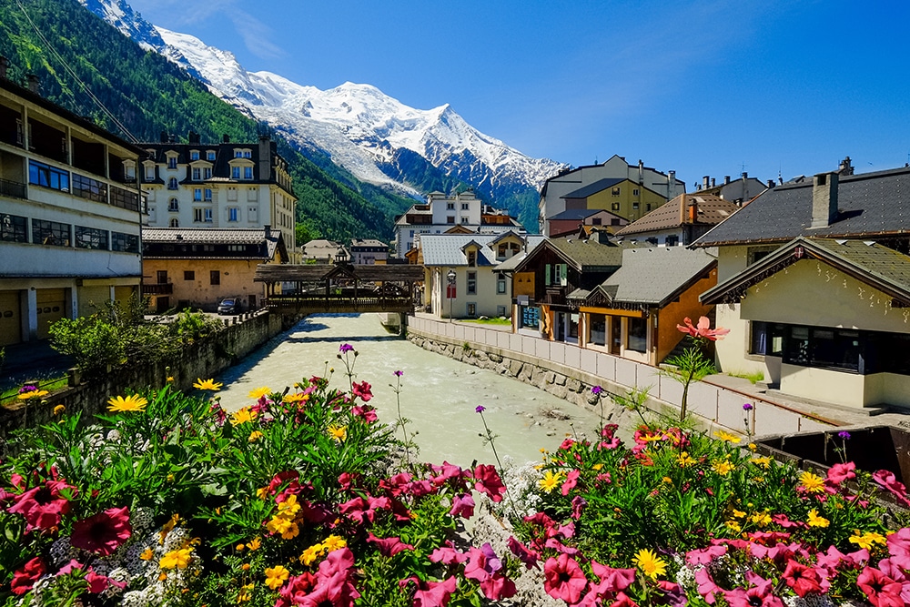 Chamonix Pont sur l'Arve